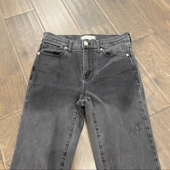 Madewell Gray TwoTone High Riser Skinny size 26 - Picture 4 of 8